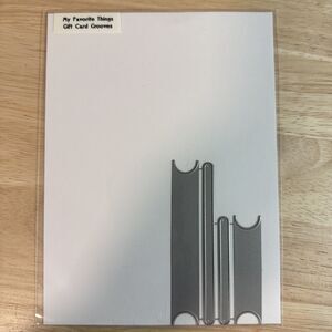 My Favorite Things Gift Card grooves dies die-namics  MFT